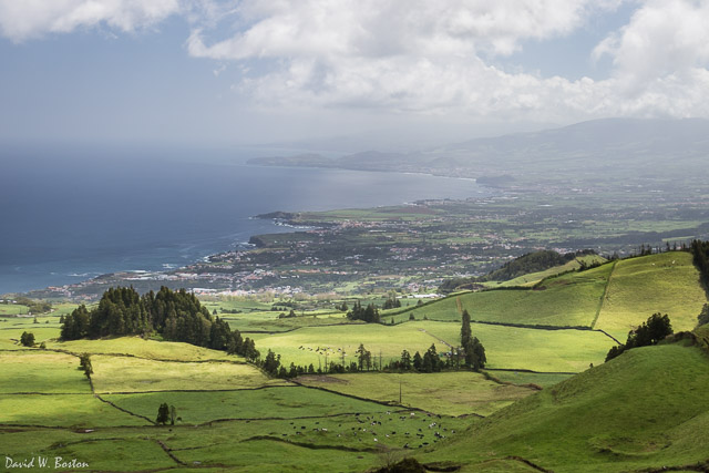 Coastal view of São Miguel Island, Azores