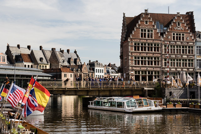 The Leie River in Ghent