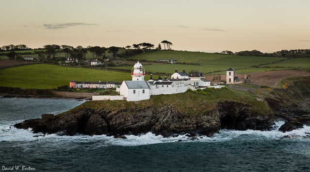 Roches Point Lighthouse at the entrance to Cork Harbor