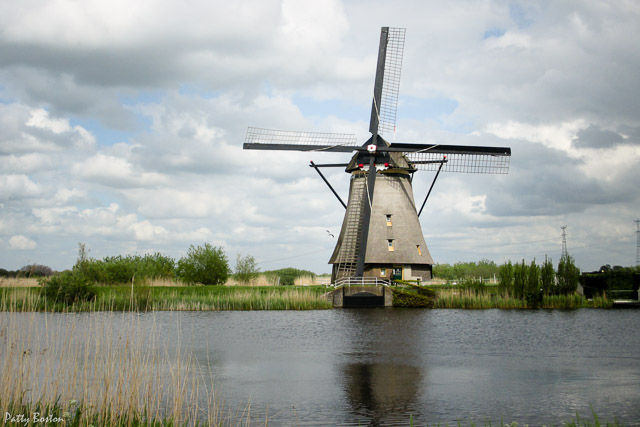 Windmill Overwaard No. 1 at Kinderdijk