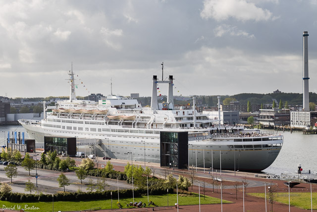 Built for Holland America in 1957, the SS Rotterdam is now a hotel and museum